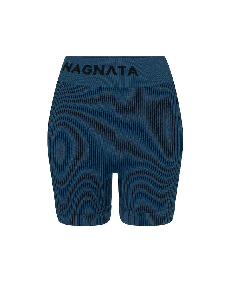BALLET WOOL MINI SHORT OCEAN