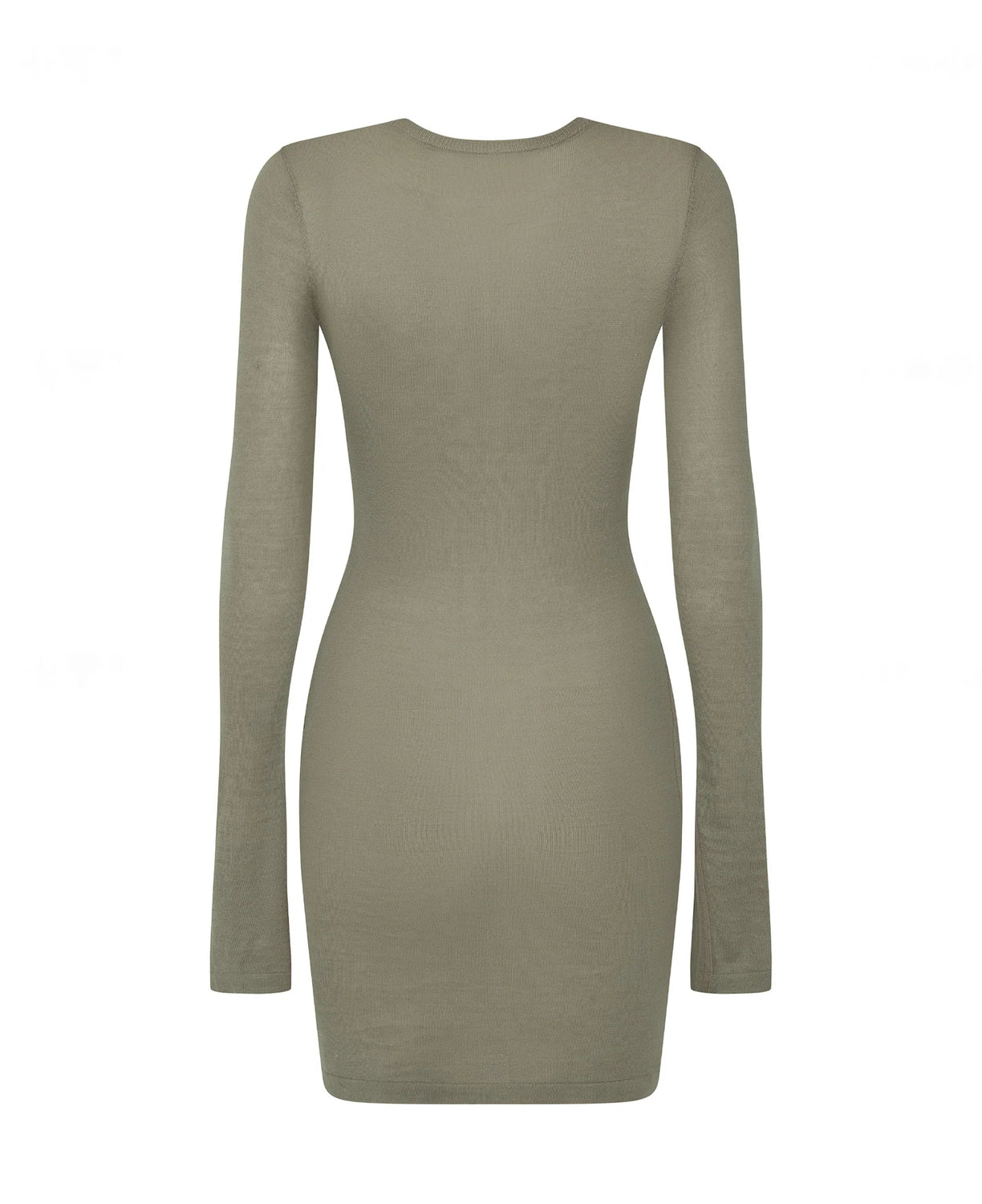 SHEER ESSENTIALS BODY DRESS TAUPE - NAGNATA