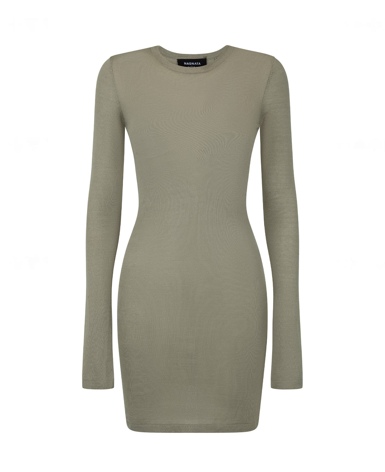 SHEER ESSENTIALS BODY DRESS TAUPE - NAGNATA