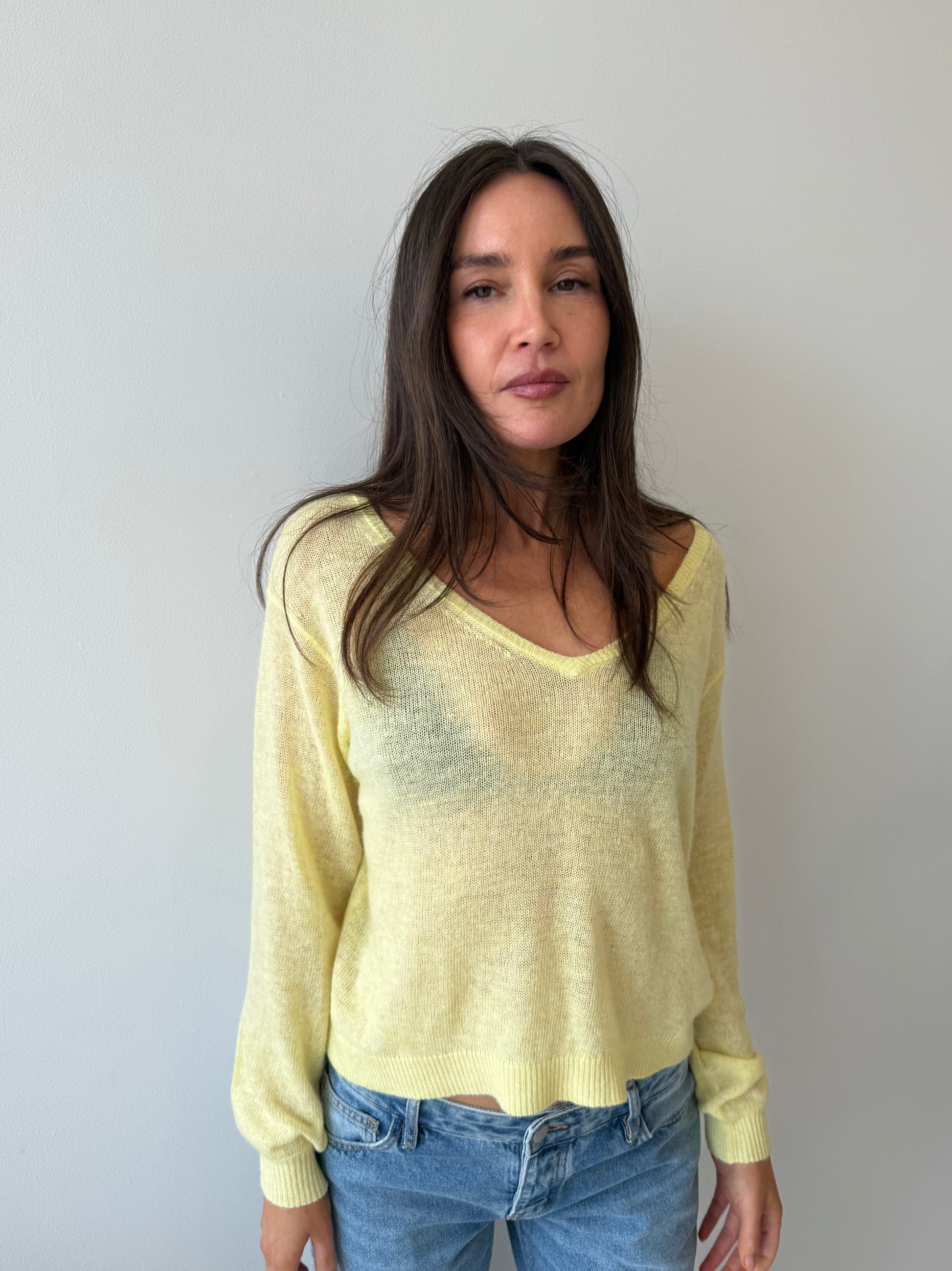 PULL BOULE ML COL V SHELL MELANGE