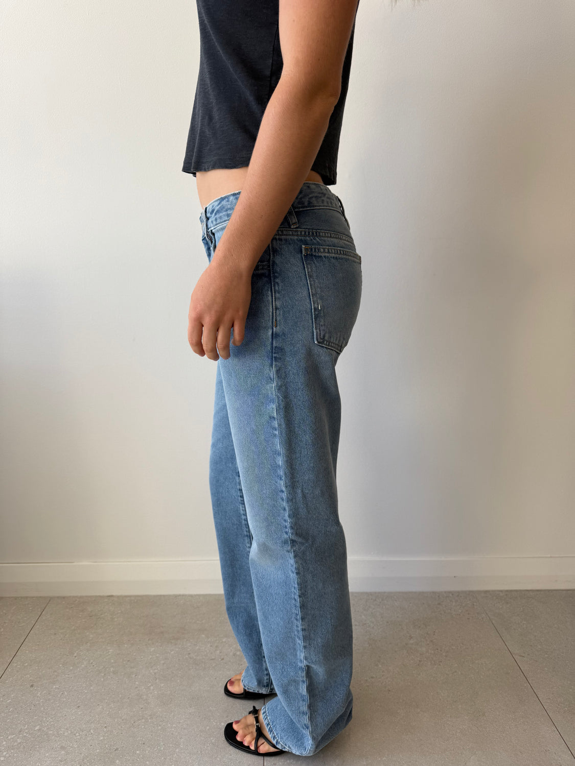 90S LOW RISE JEANS - ST.AGNI