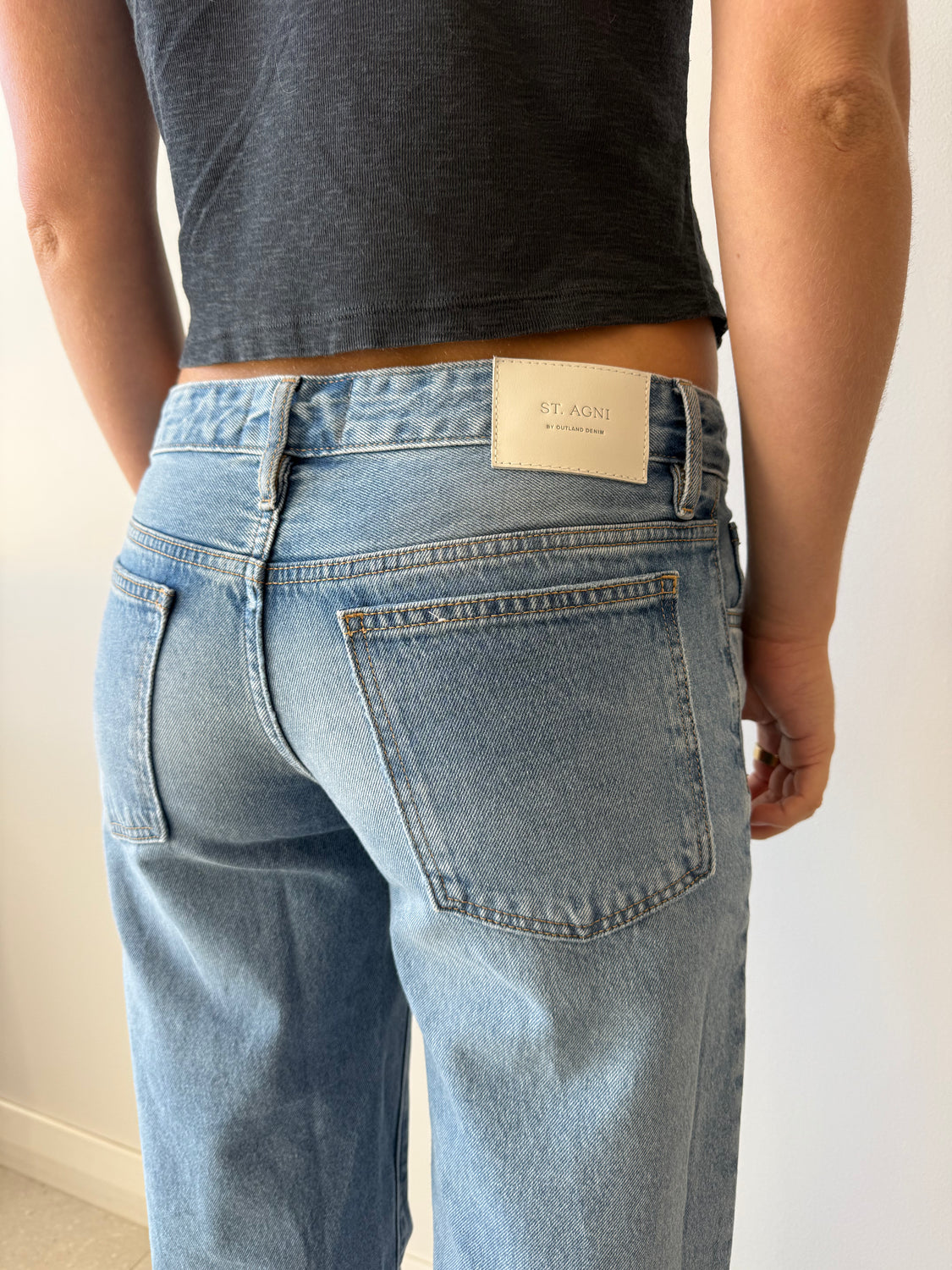 90S LOW RISE JEANS - ST.AGNI