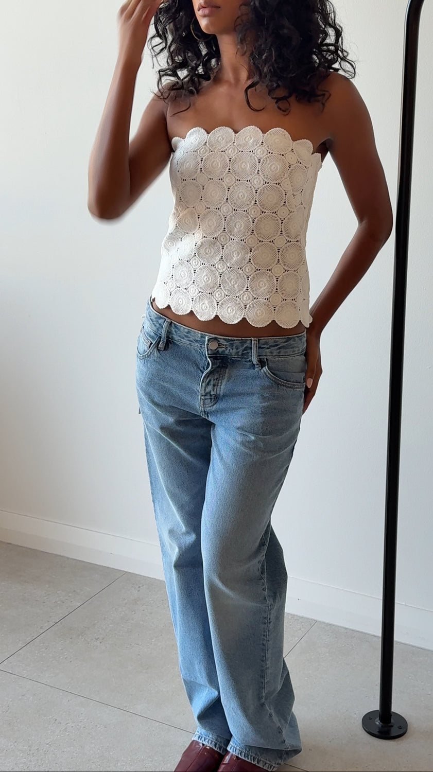 90S LOW RISE JEANS - ST.AGNI