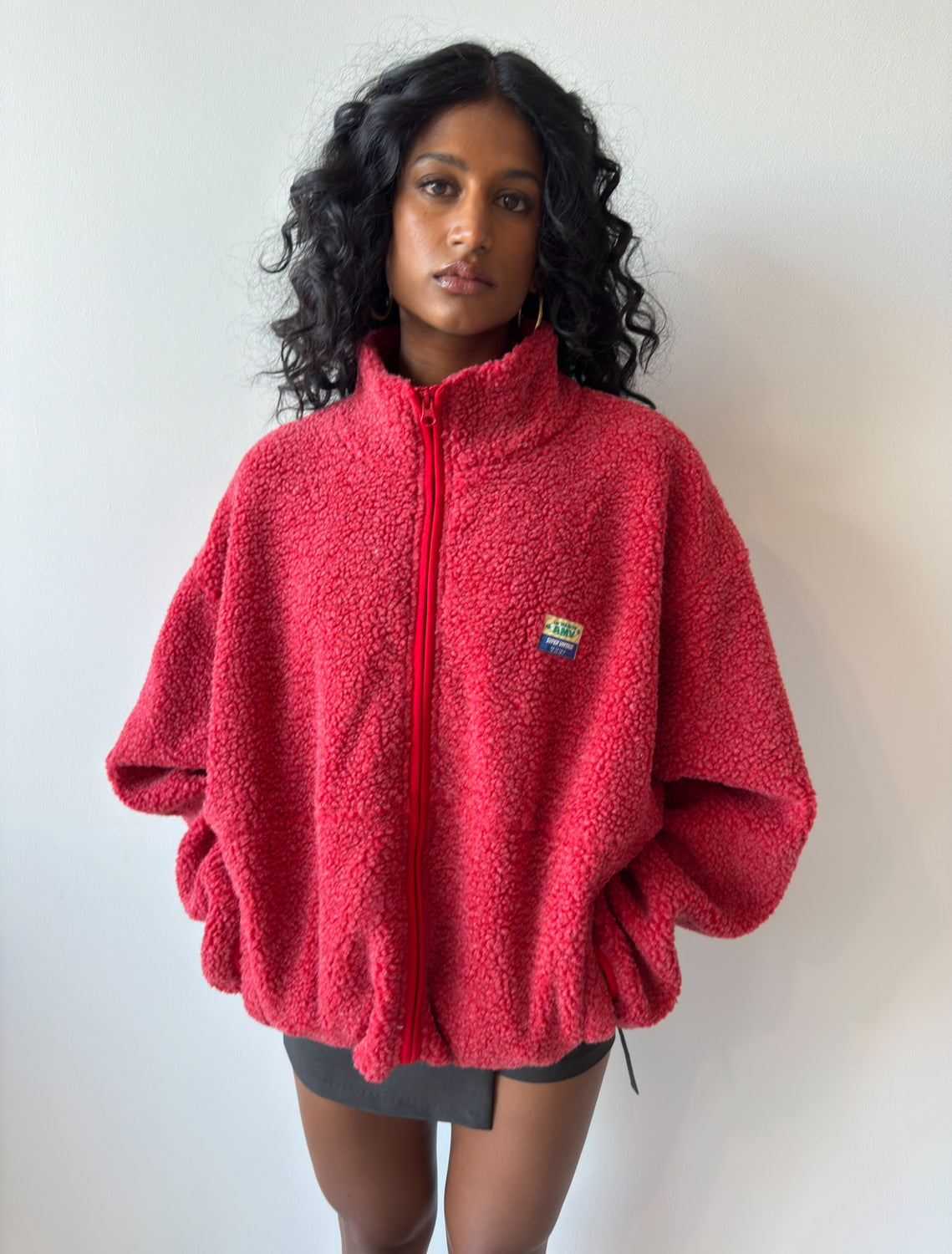 JACKETS POPPY MELANGE - AMERICAN VINTAGE
