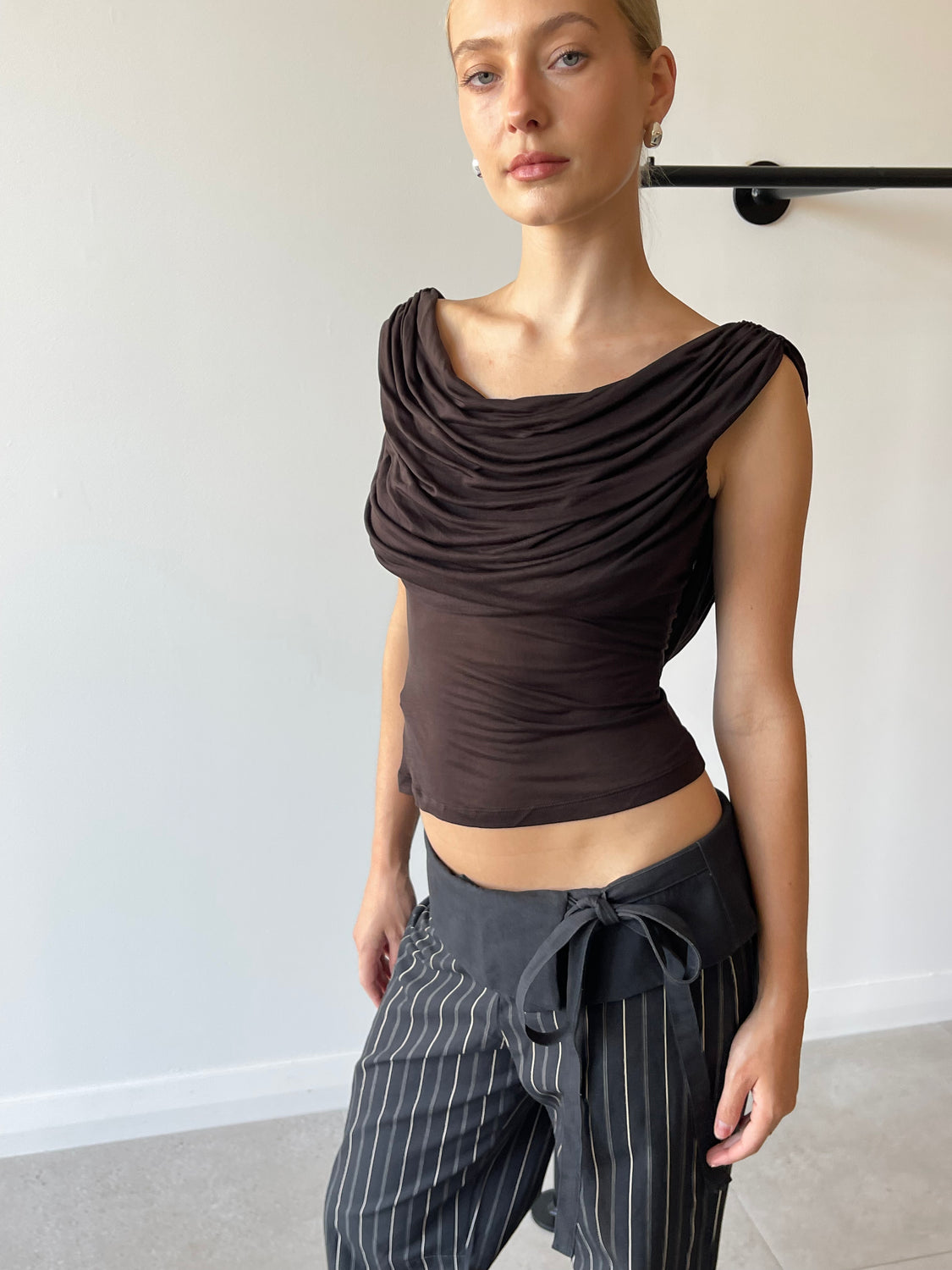 GALLA TOP WOOD - BELLE THE LABEL