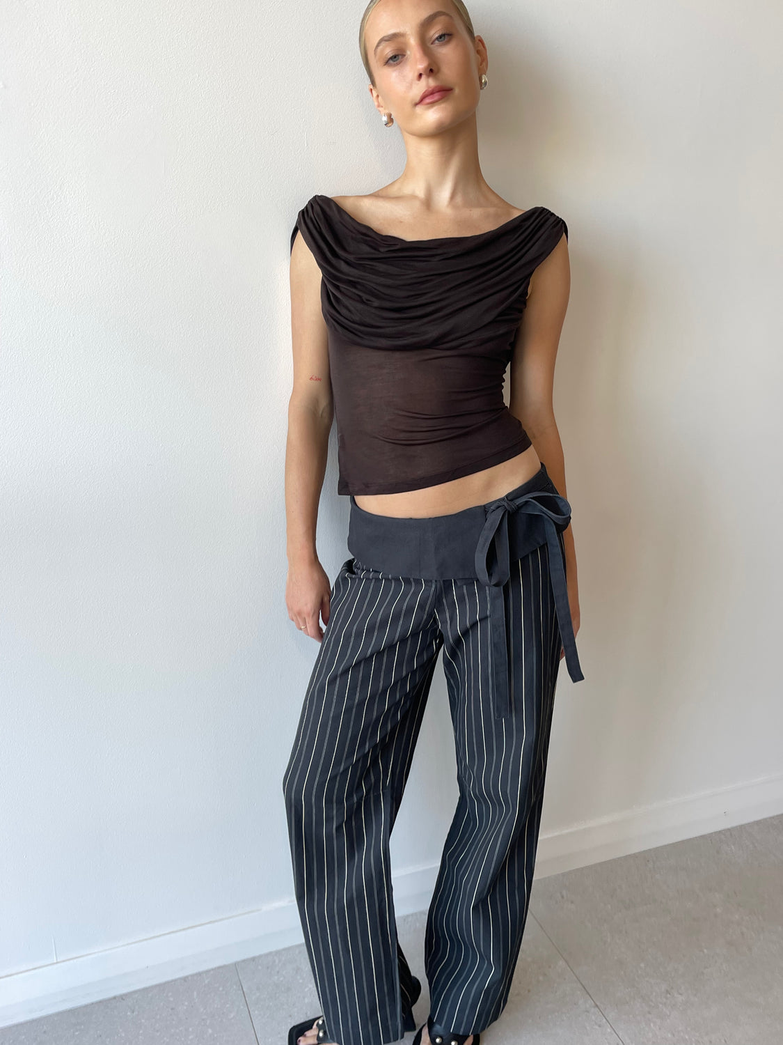 GALLA TOP WOOD - BELLE THE LABEL