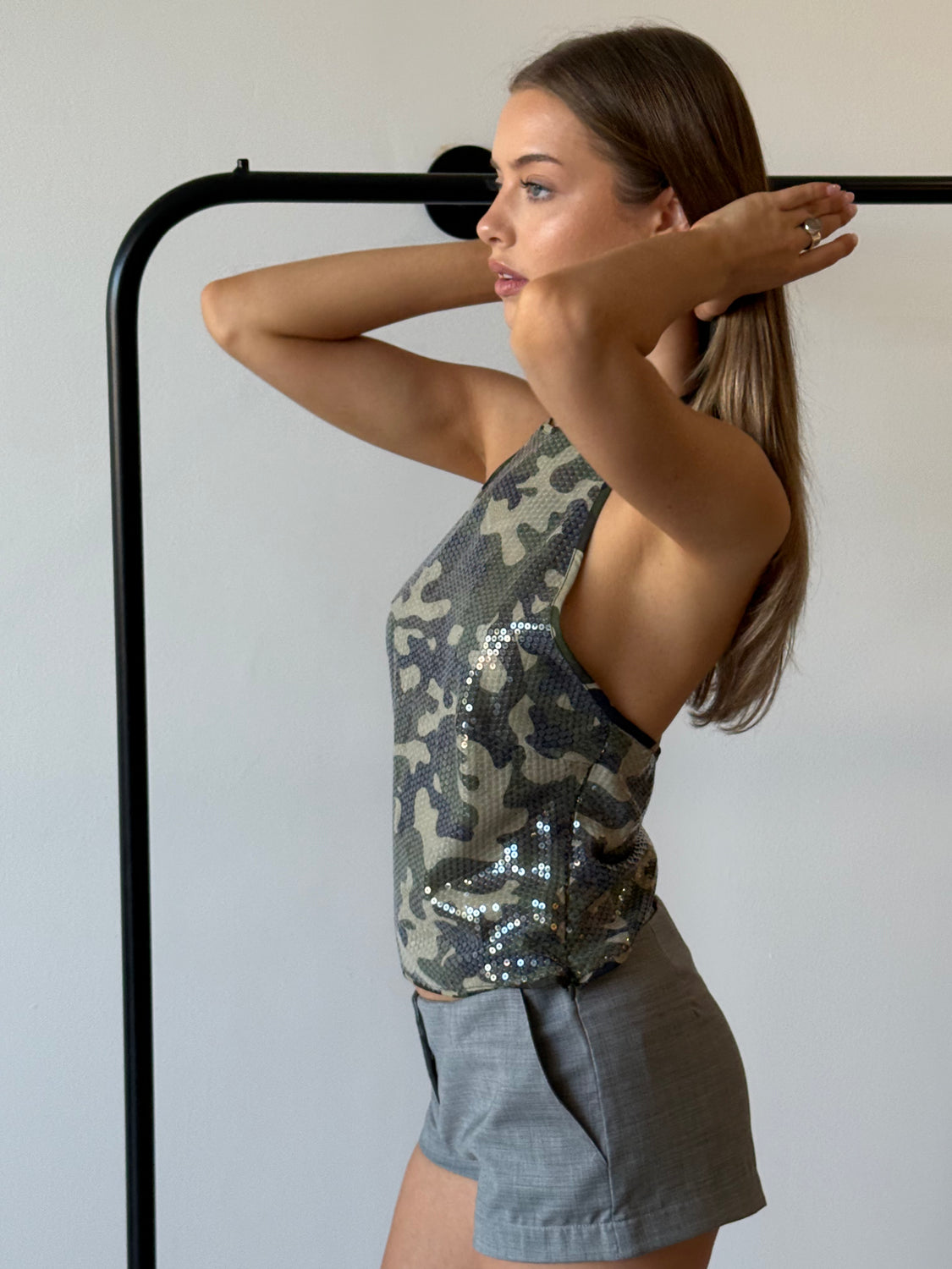 NATALIA TOP CAMO - MIAOU