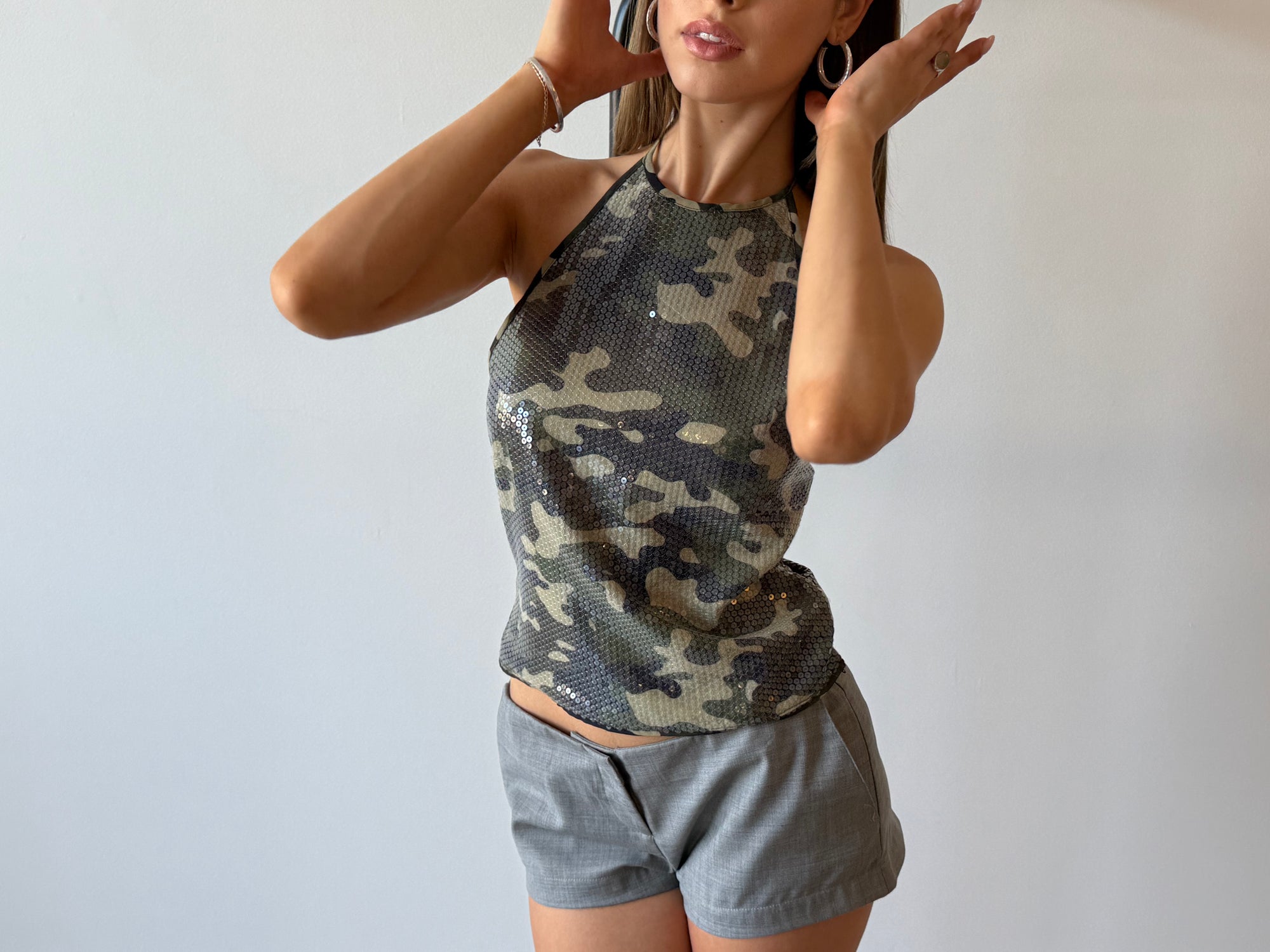 NATALIA TOP CAMO - MIAOU
