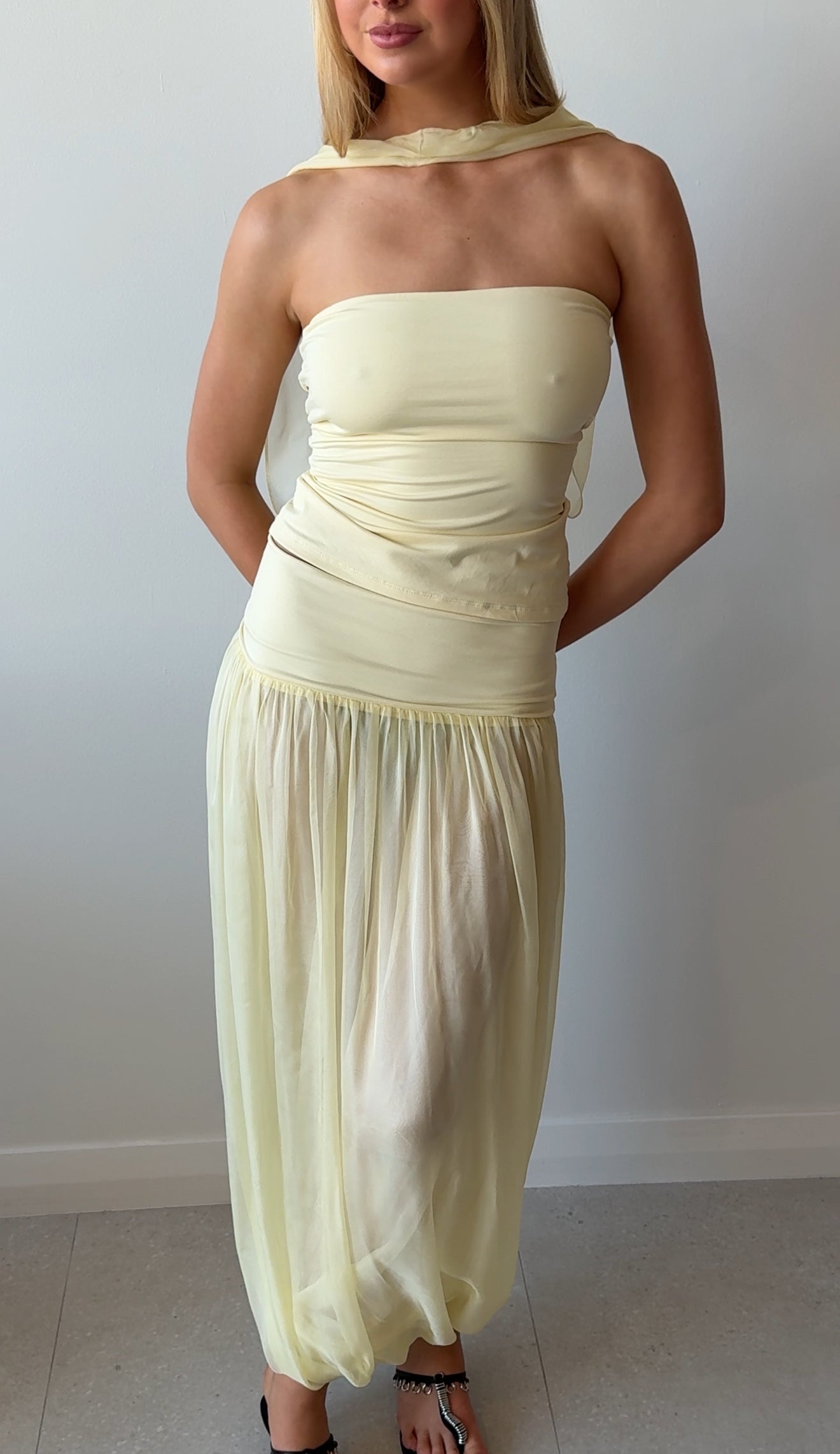 MEADOW MAXI SKIRT HONEY