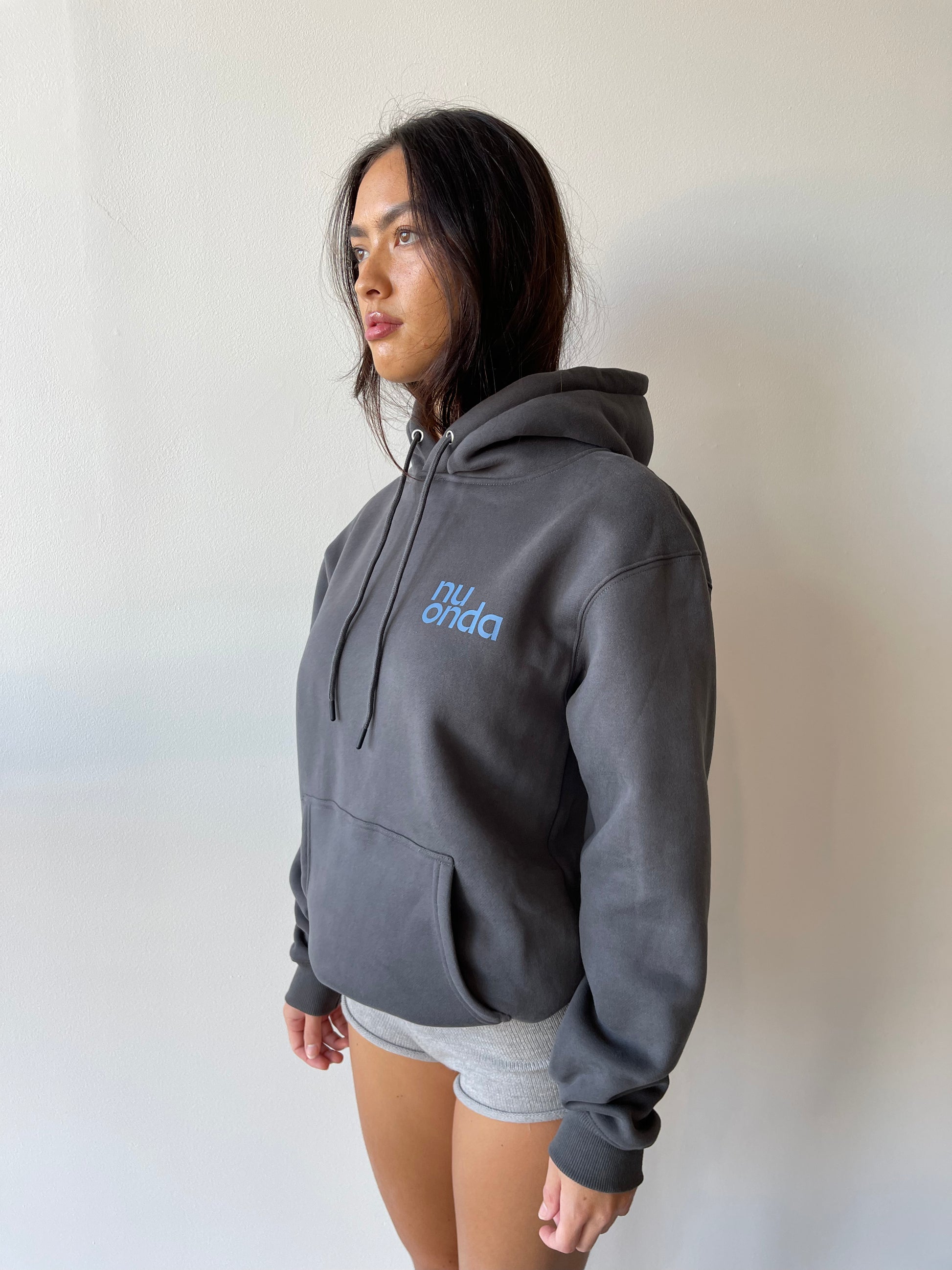 NU ONDA HOODIE STEEL