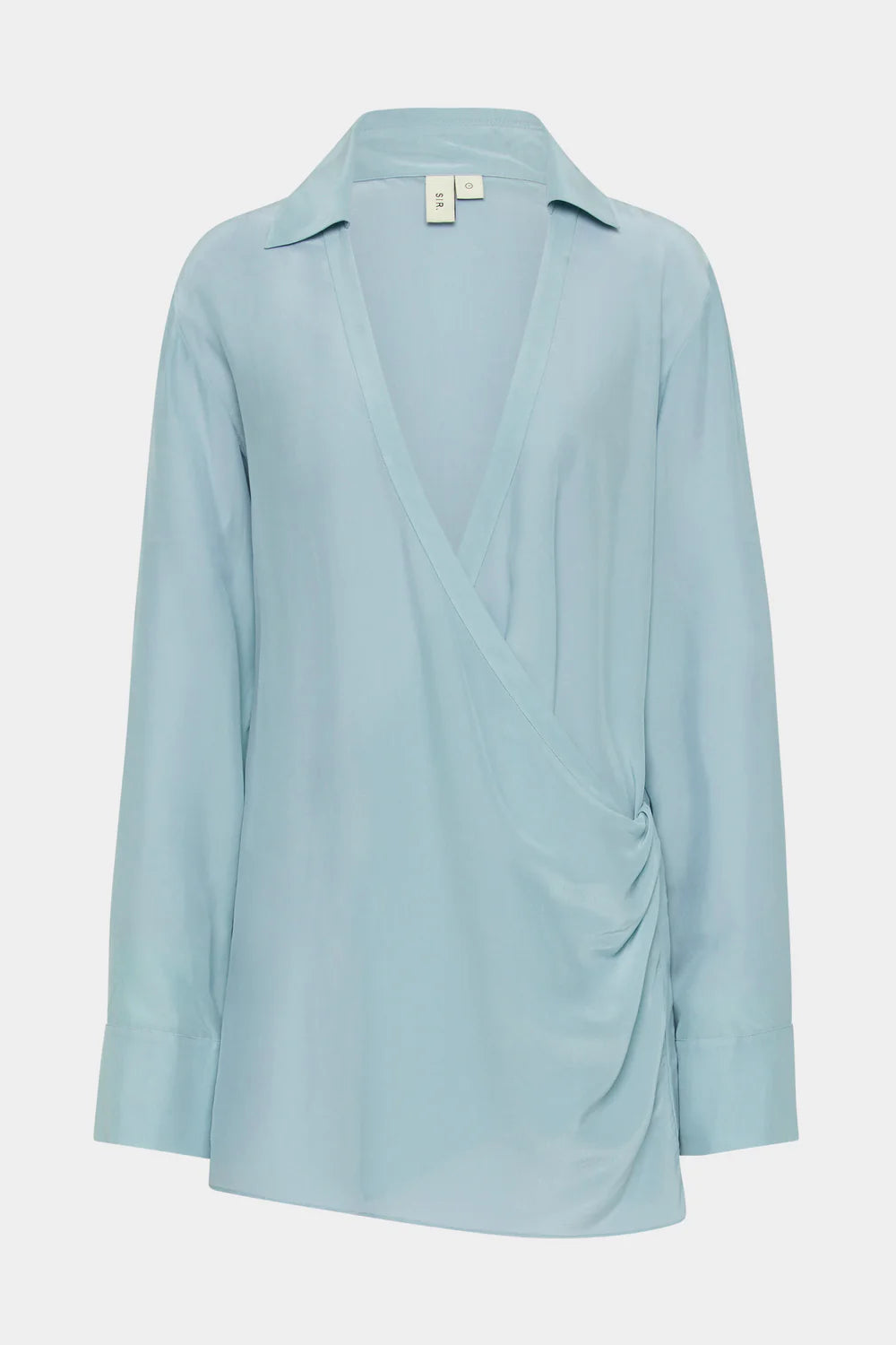 FRESCA SHIRT DRESS WASHED BLUE - SIR