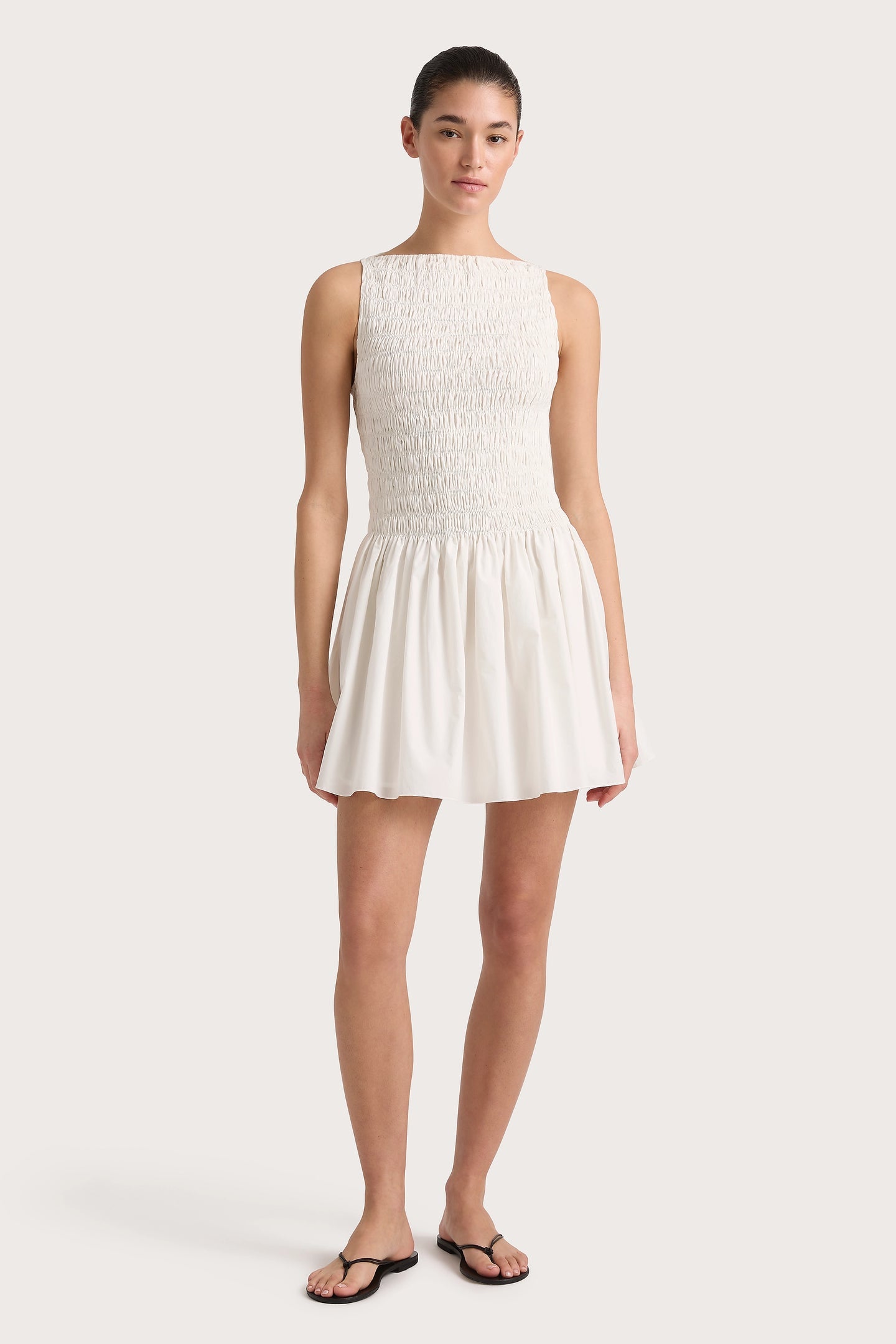NOA MINI DRESS WHITE