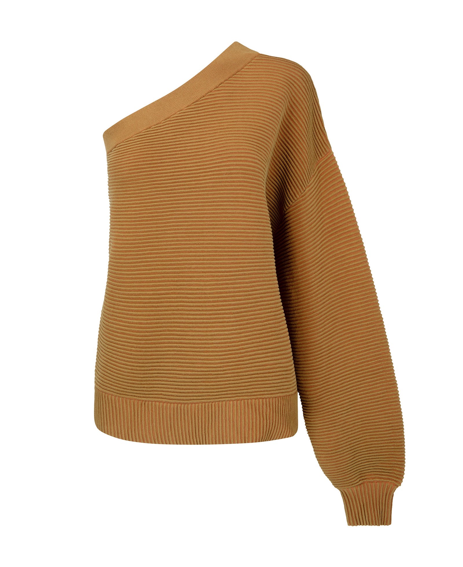 ORGANIC ASYM SWEATER FENNEL