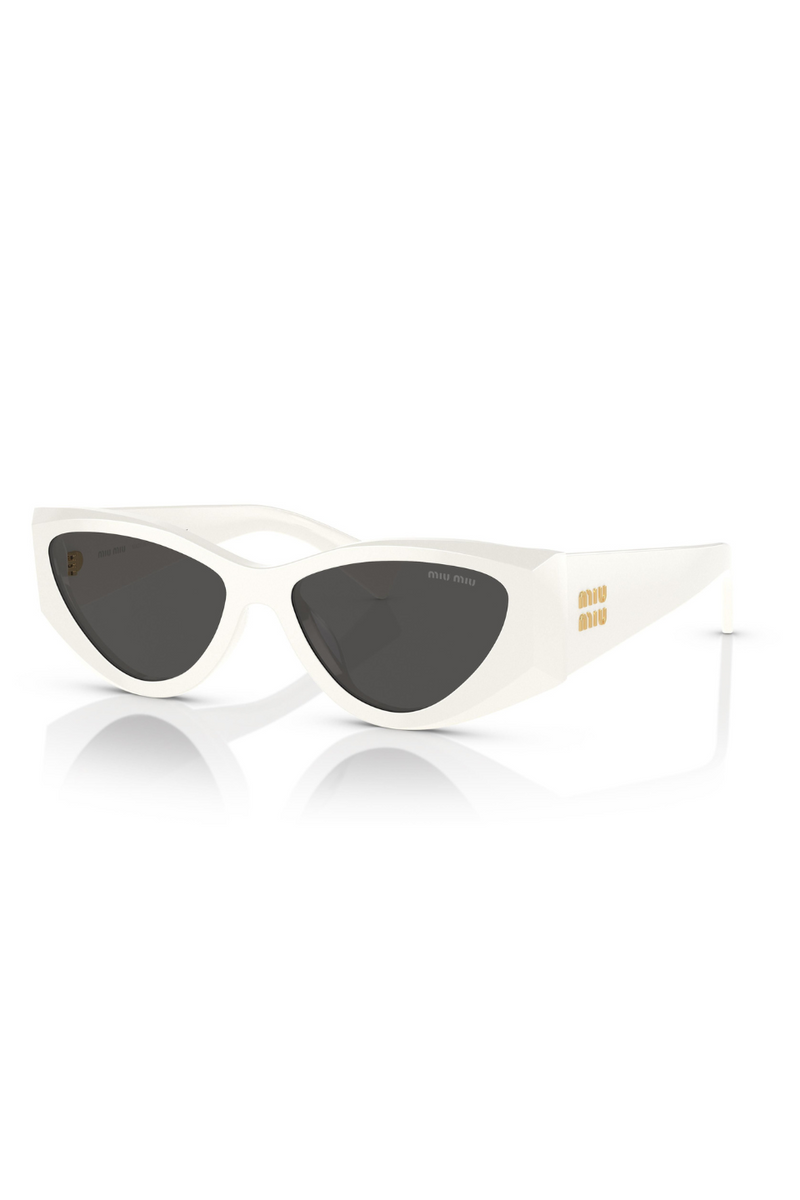 MU06YS WHITE W/DARK GREY - MIU MIU