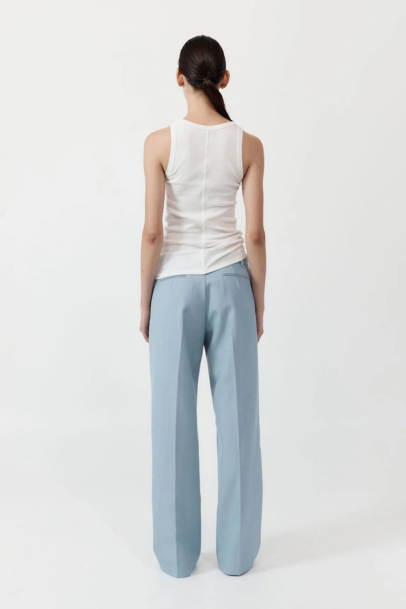 CARTER TROUSERS STONE BLUE - ST.AGNI