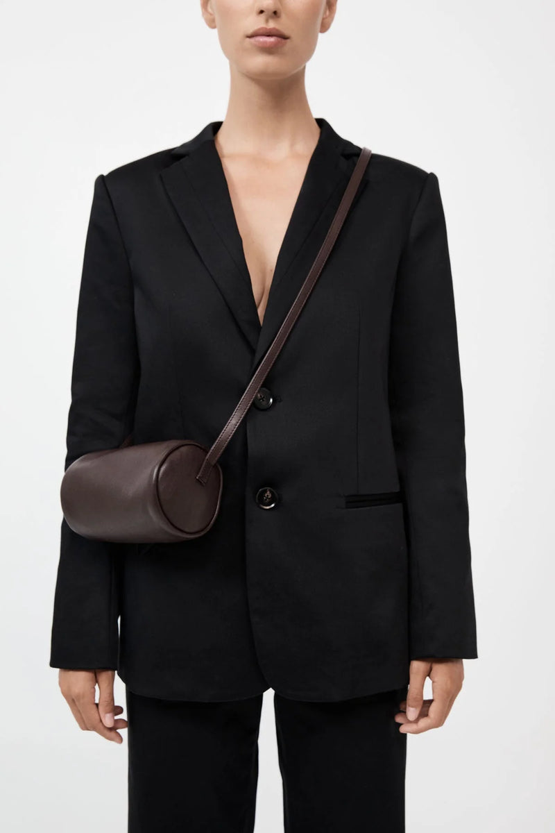 CONNOLO SLING POUCH CHOCOLATE - ST.AGNI
