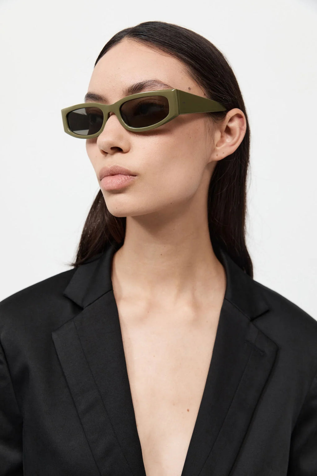 EVERYDAY RECTANGLE SUNGLASSES OLIVE