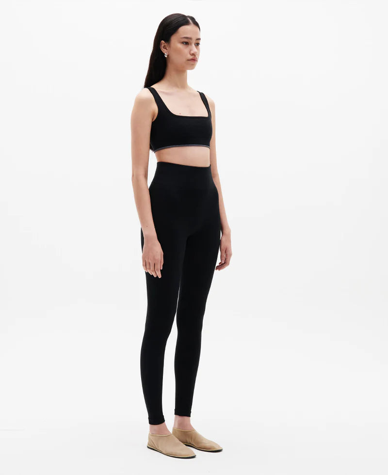 DEMI WOOL LEGGING BLACK - NAGNATA