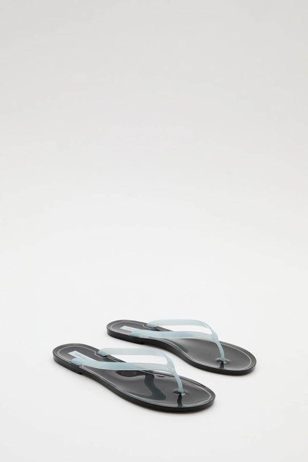 Jo Flip Flop Black Nimbus Blue - CHRISTOPHER ESBER