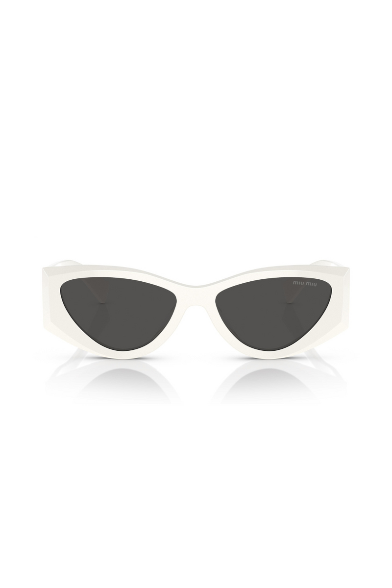 MU06YS WHITE W/DARK GREY - MIU MIU