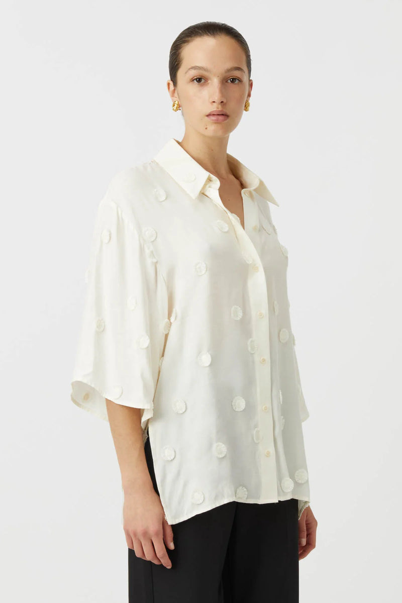 OTTILIE SHIRT CREAM - C+M