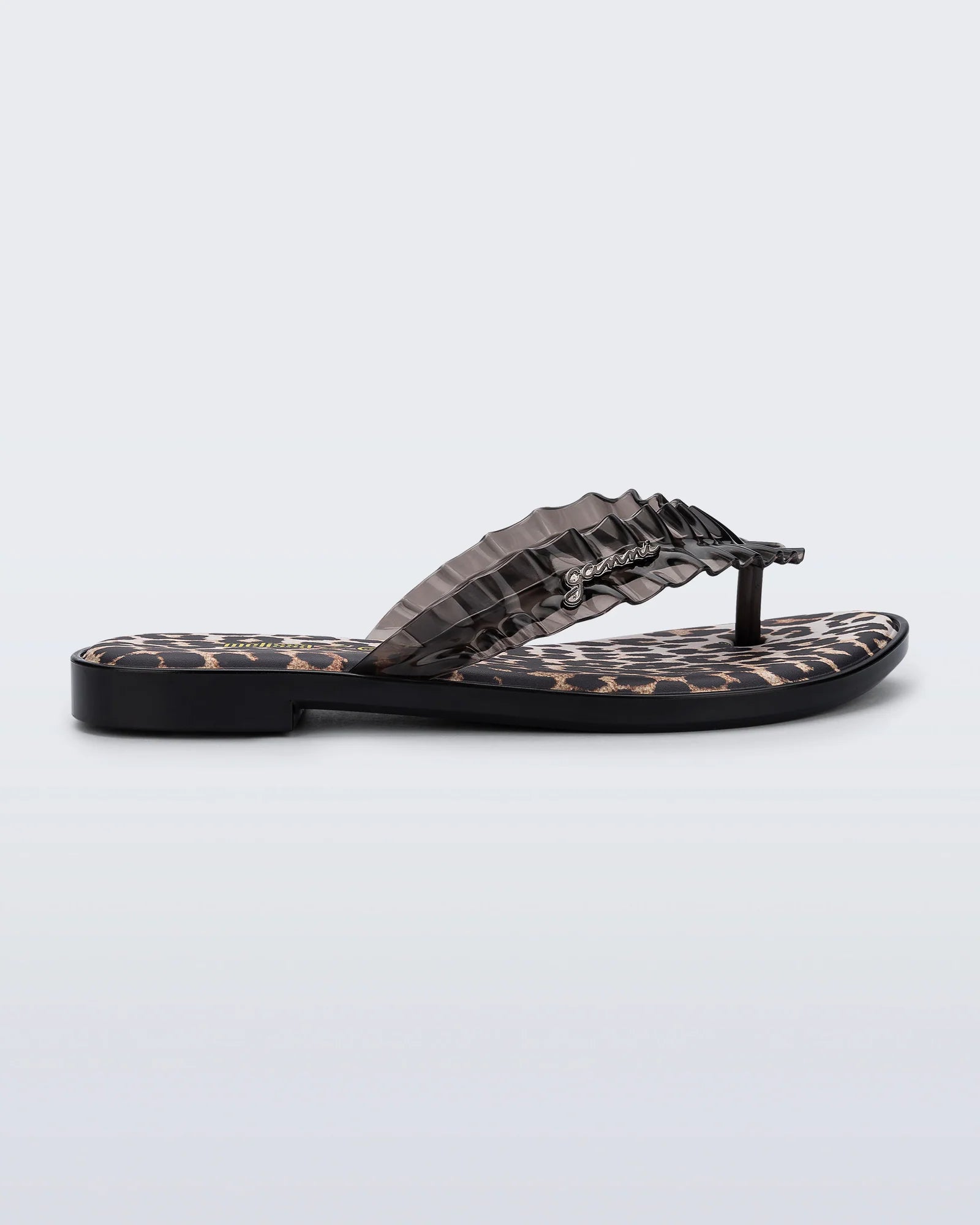 MELISSA X GANNI FLIP FLOP BLACK