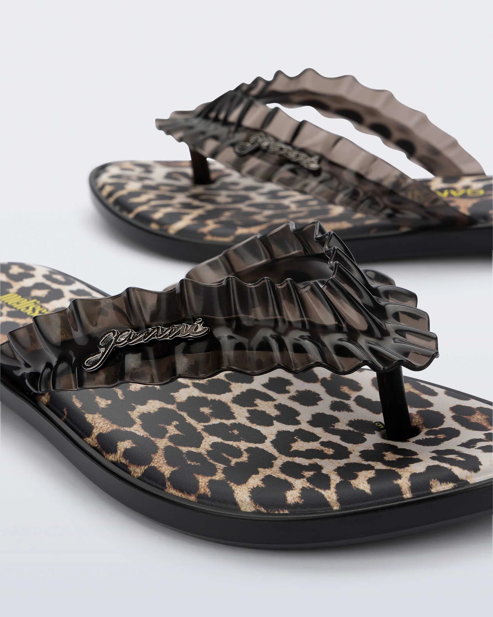 MELISSA X GANNI FLIP FLOP BLACK