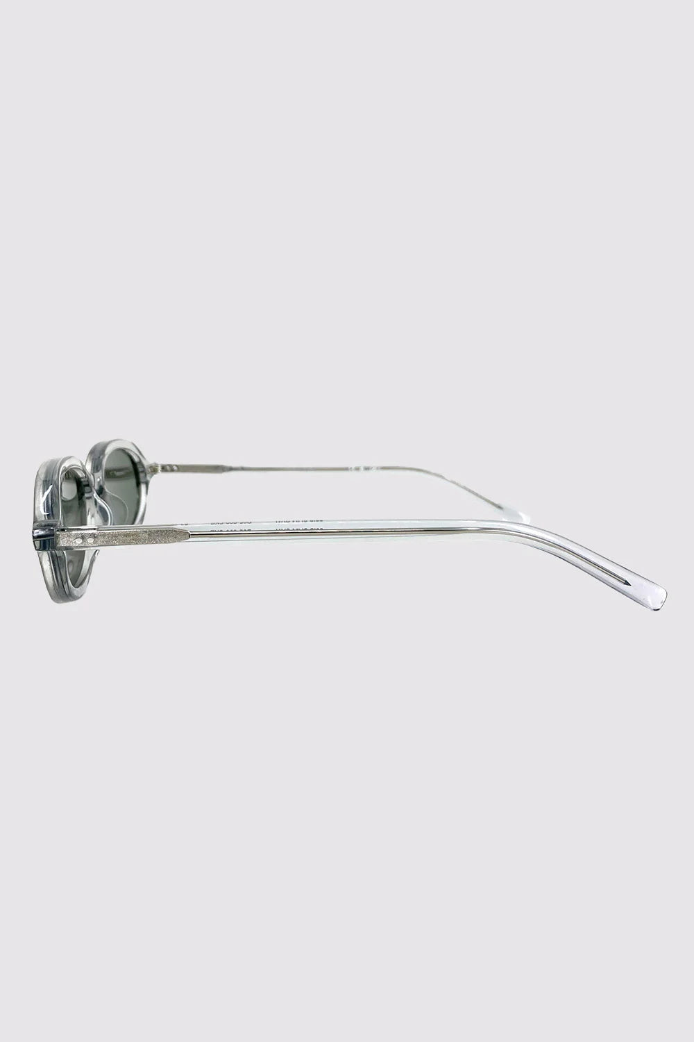 90S SLIM OVAL SUNGLASSES SMOKE