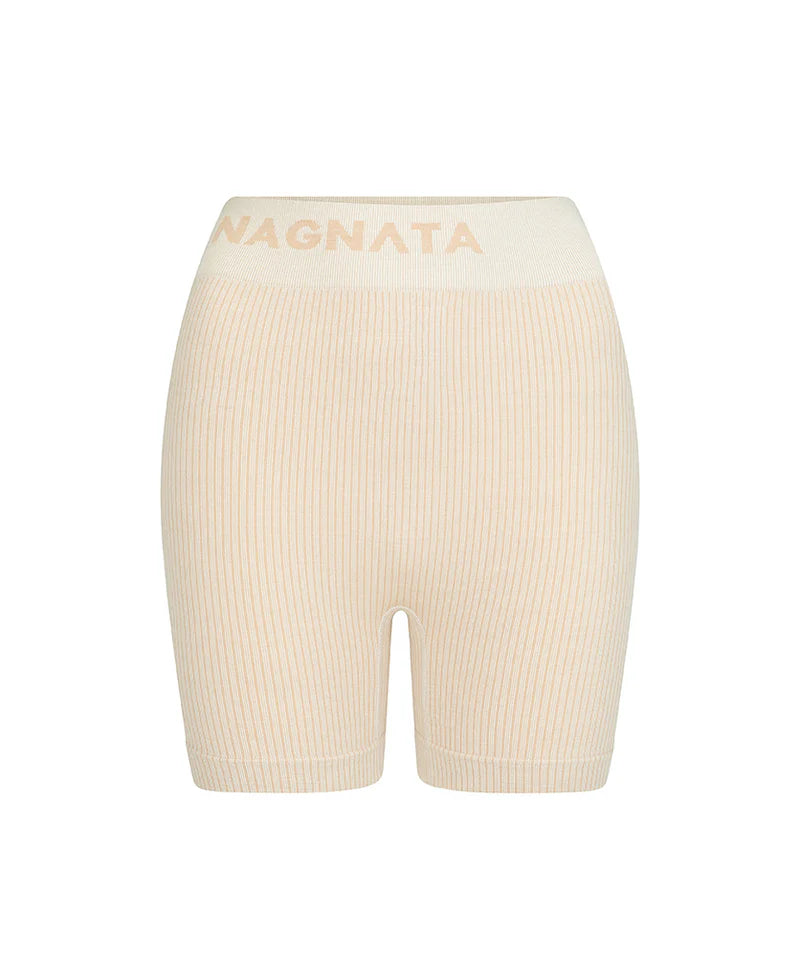 YANG WOOL MINI SHORT CREAM