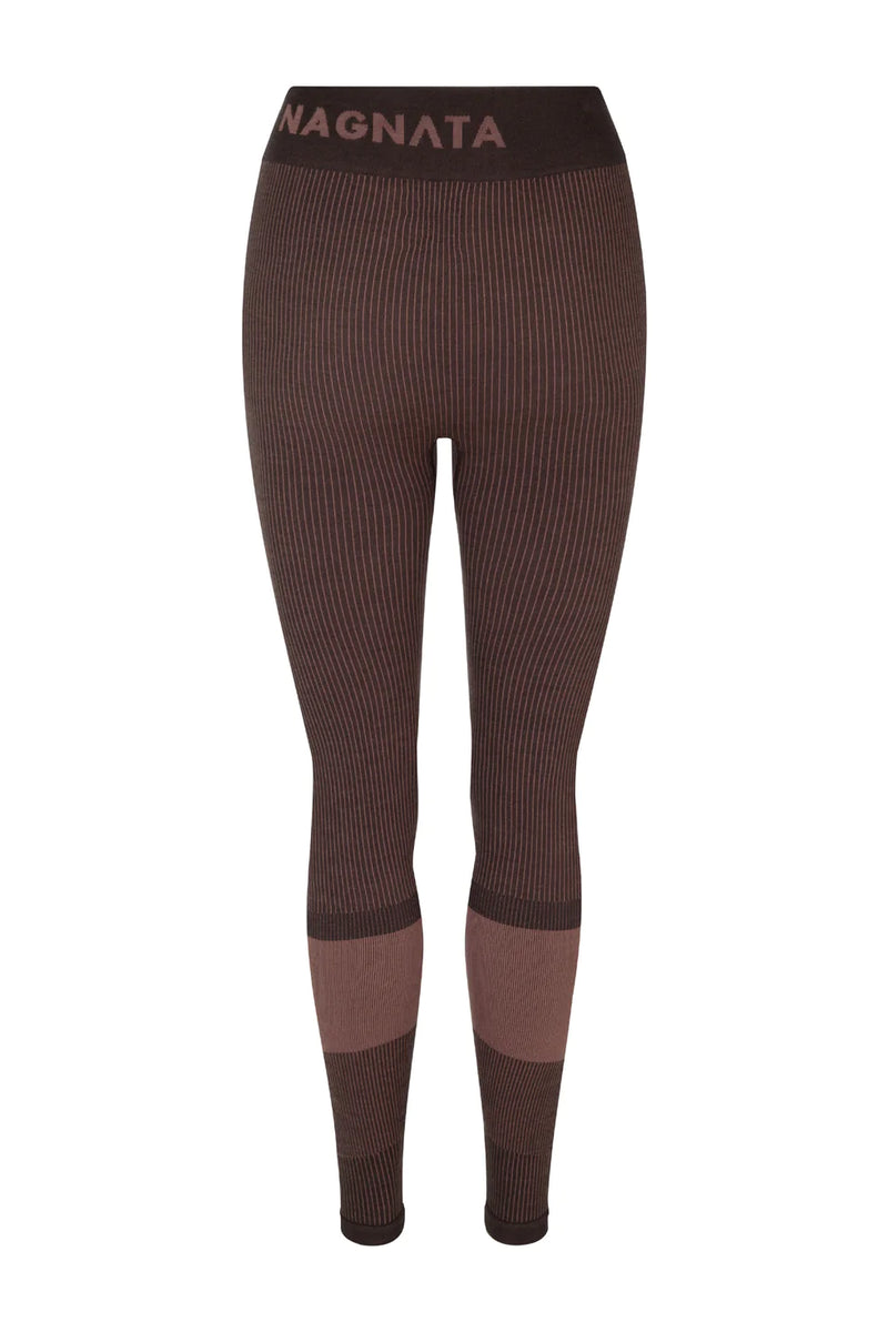 BALLET LEGGING CHOCOLATE/CLOVE - NAGNATA