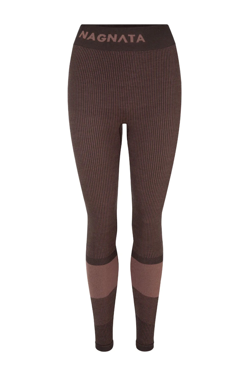 BALLET LEGGING CHOCOLATE/CLOVE - NAGNATA