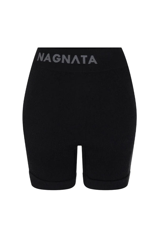 BALLET WOOL MINI SHORT BLACK - NAGNATA