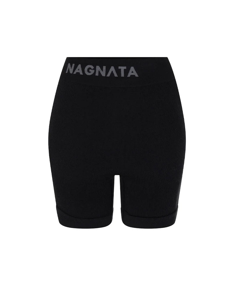 BALLET WOOL MINI SHORT BLACK - NAGNATA