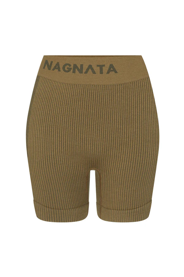 BALLET WOOL MINI SHORT FENNEL - NAGNATA