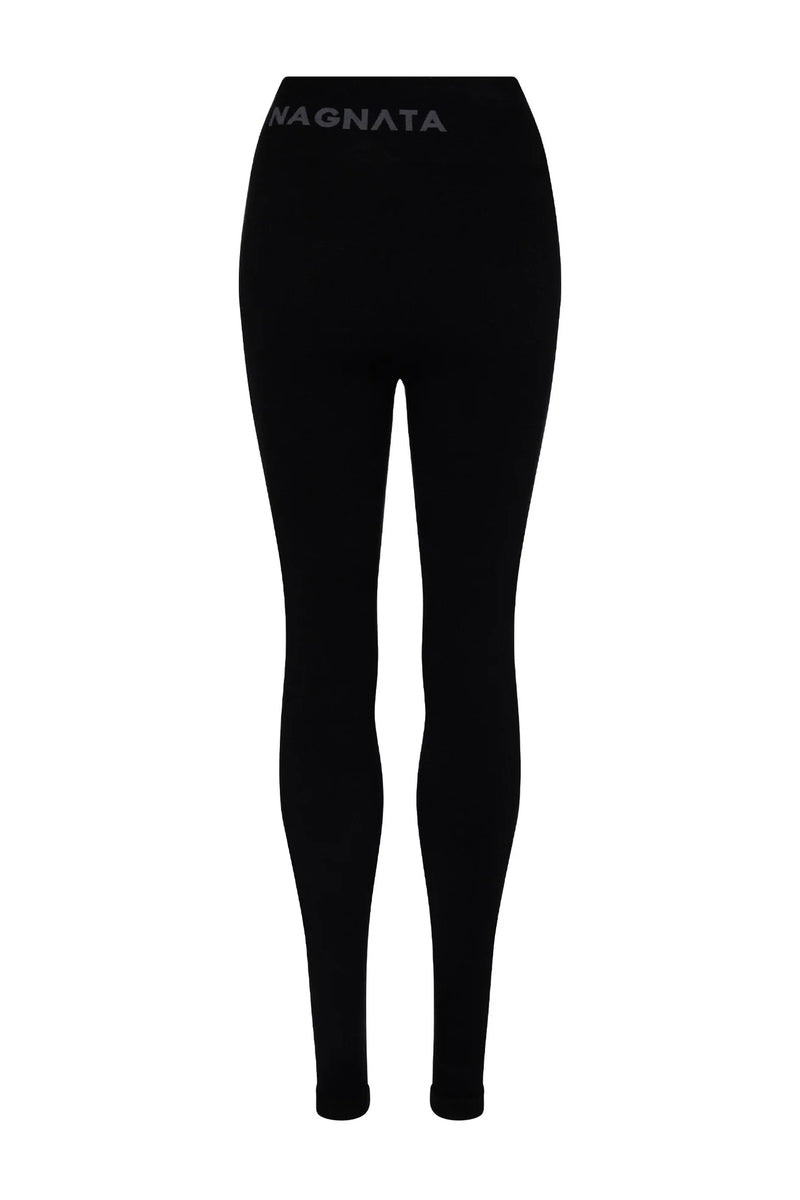 DEMI WOOL LEGGING BLACK - NAGNATA