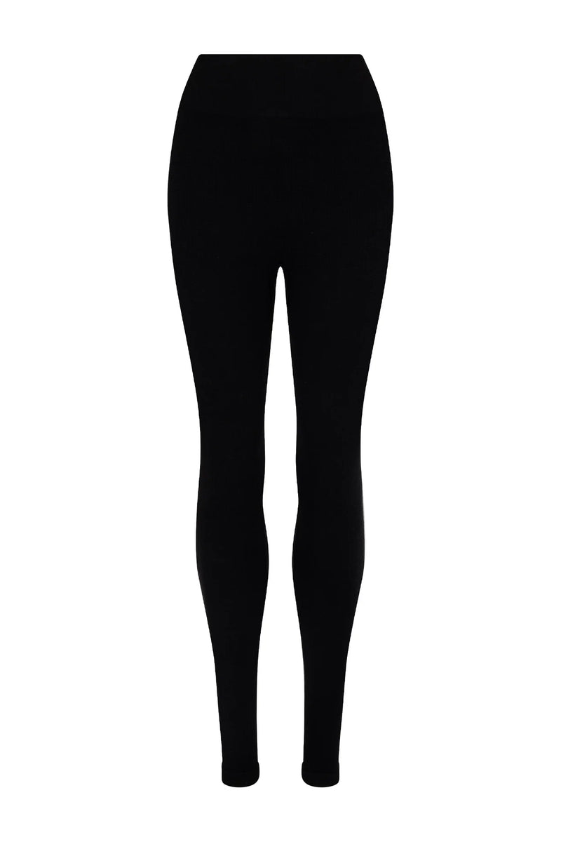 DEMI WOOL LEGGING BLACK - NAGNATA