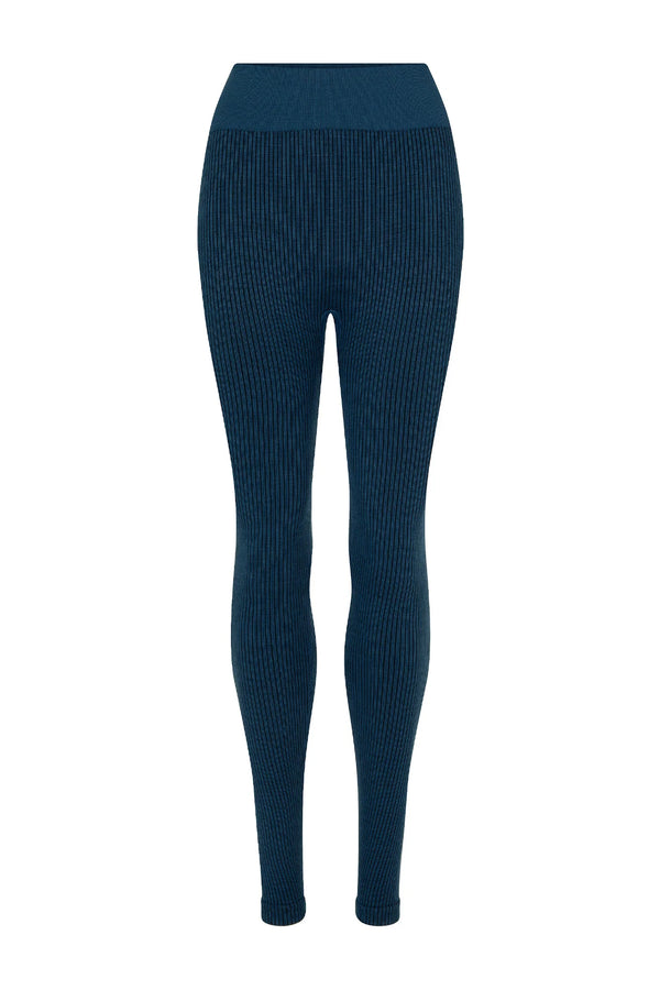 DEMI WOOL LEGGING OCEAN - NAGNATA