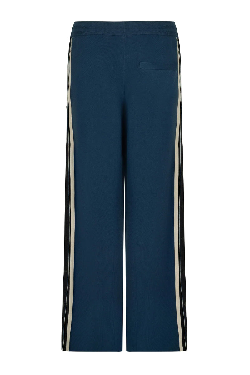 SIDE-SNAP PANT OCEAN - NAGNATA