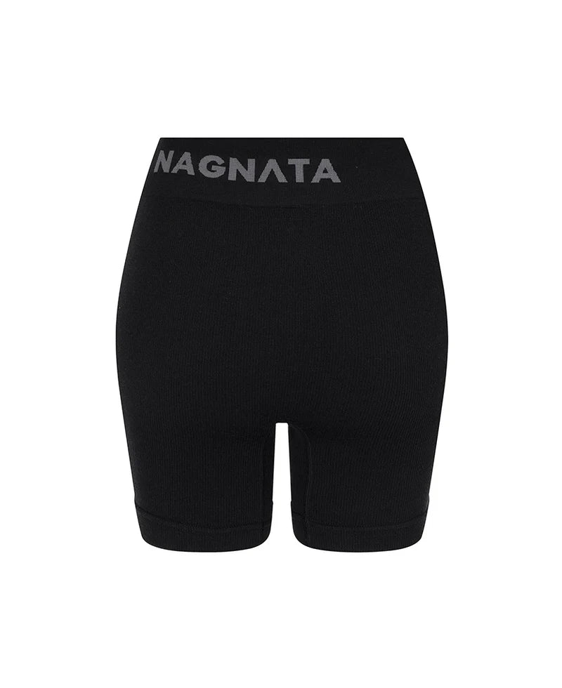 CLASSIC WOOL MINI SHORT BLACK - NAGNATA