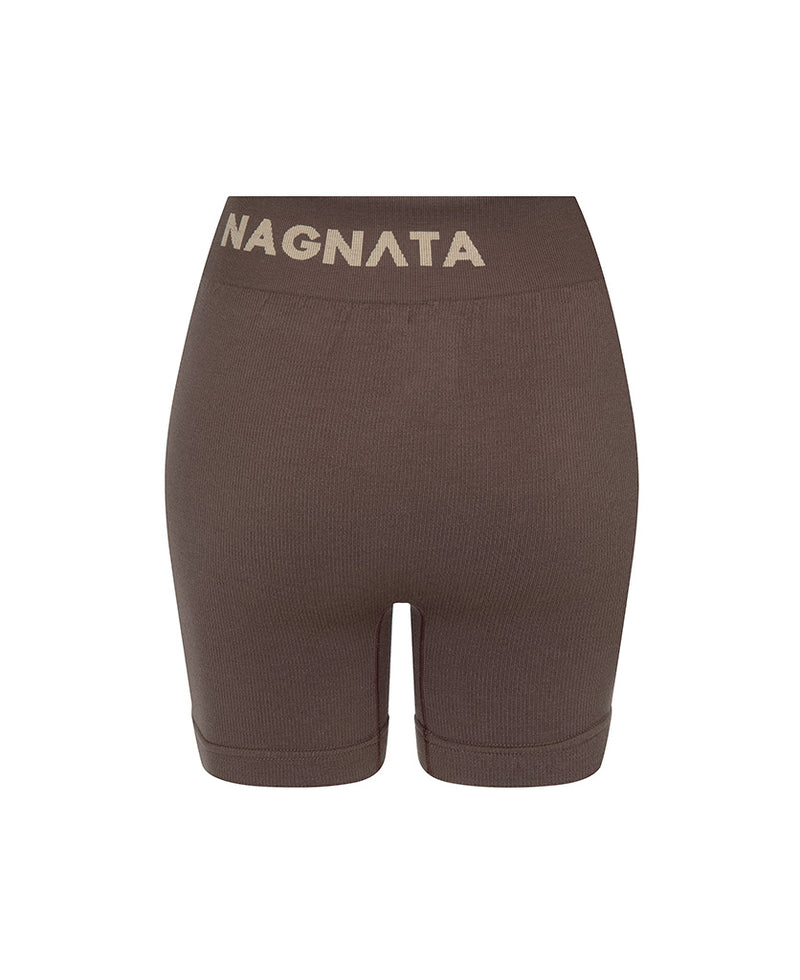 CLASSIC WOOL MINI SHORT MOCHA - NAGNATA