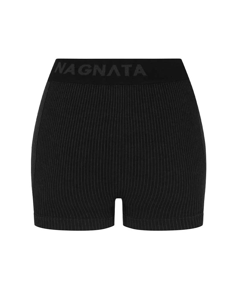 CLASSIC MICRO WOOL MINI SHORT OBSIDIAN