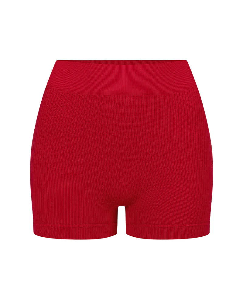 CLASSIC WOOL MICRO SHORT CRIMSON