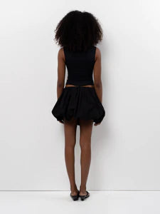 BALLOON SKIRT BLACK - BELLE THE LABEL