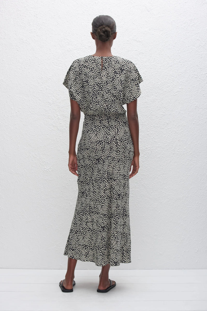 BIAS MIDI TEE DRESS KYOTO - MATTEAU