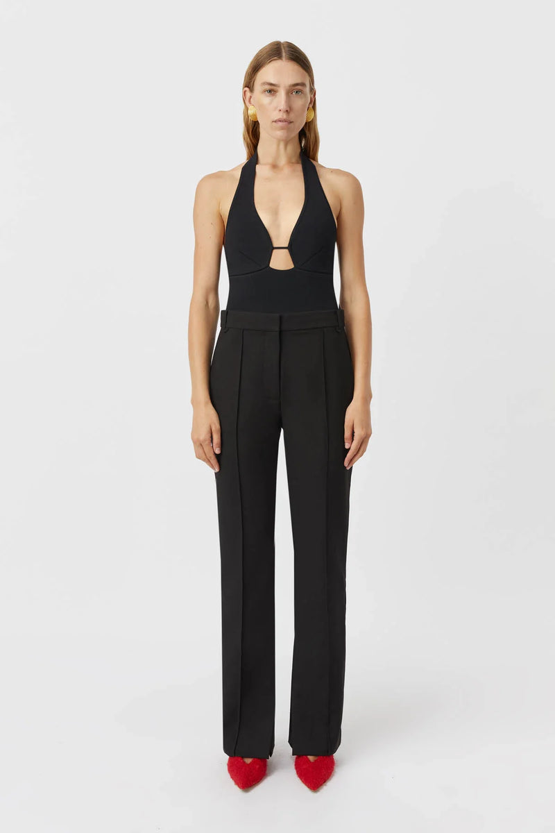 MACKINLEY SLIM LEG PANT BLACK - C+M