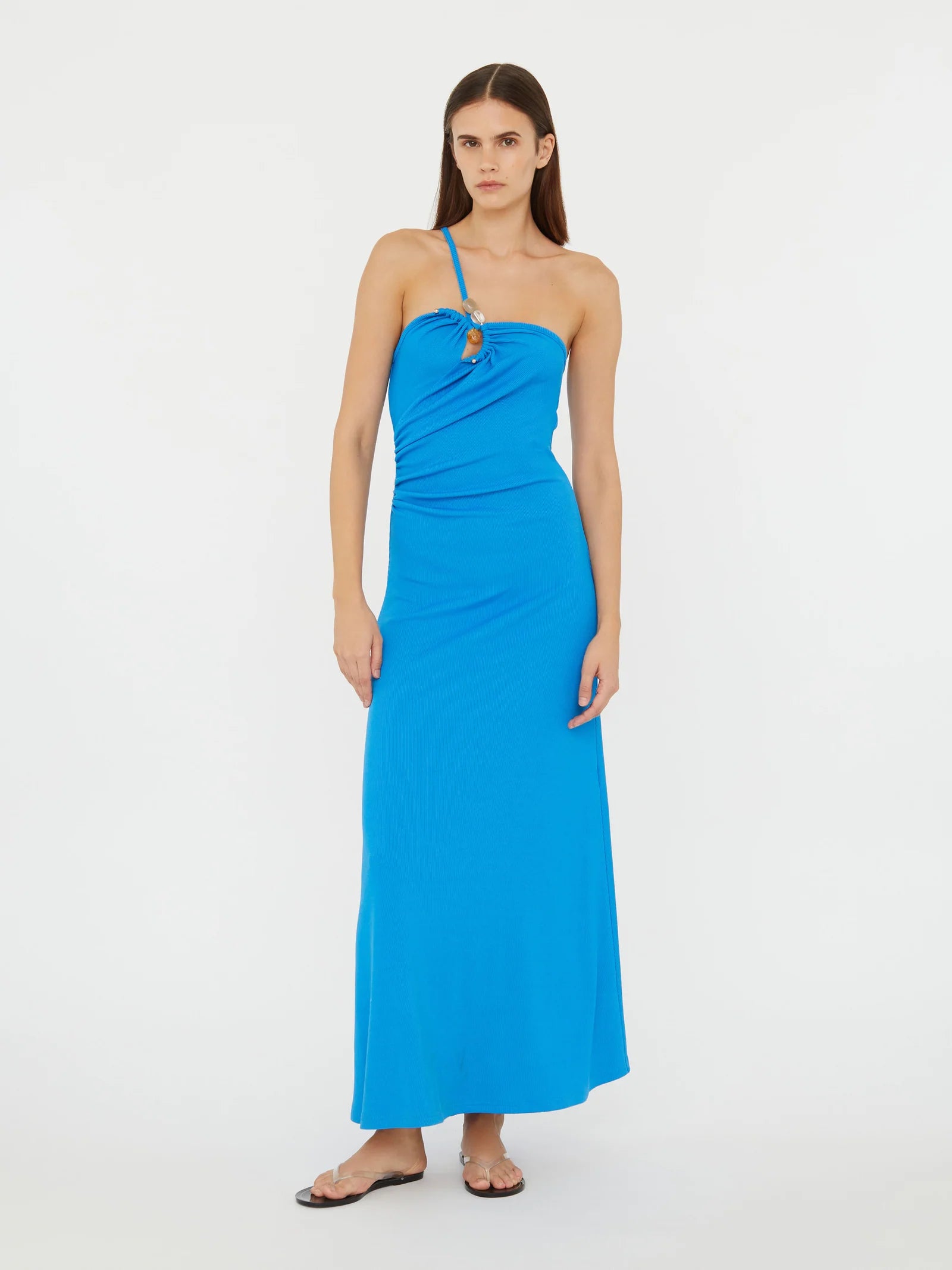 CONCAVE STONE CAMI DRESS BOSTON BLUE