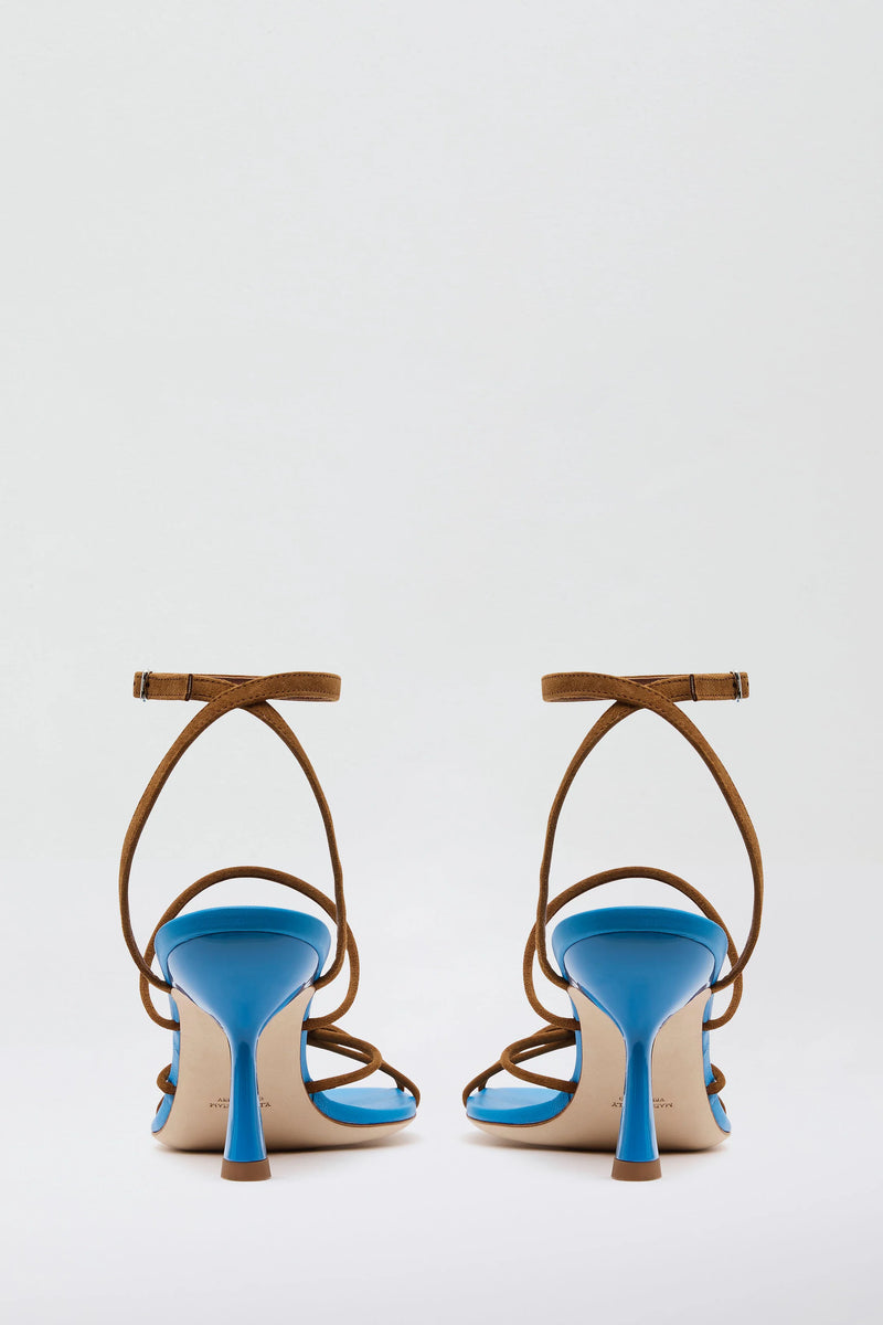 BLAZE CONTRAST HEEL BOSTON BLUE/RUSSET - CHRISTOPHER ESBER