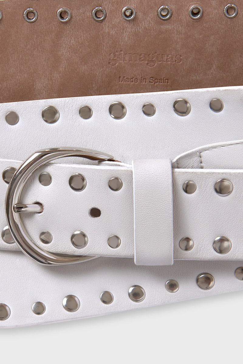 CASILDA BELT WHITE - GIMAGUAS