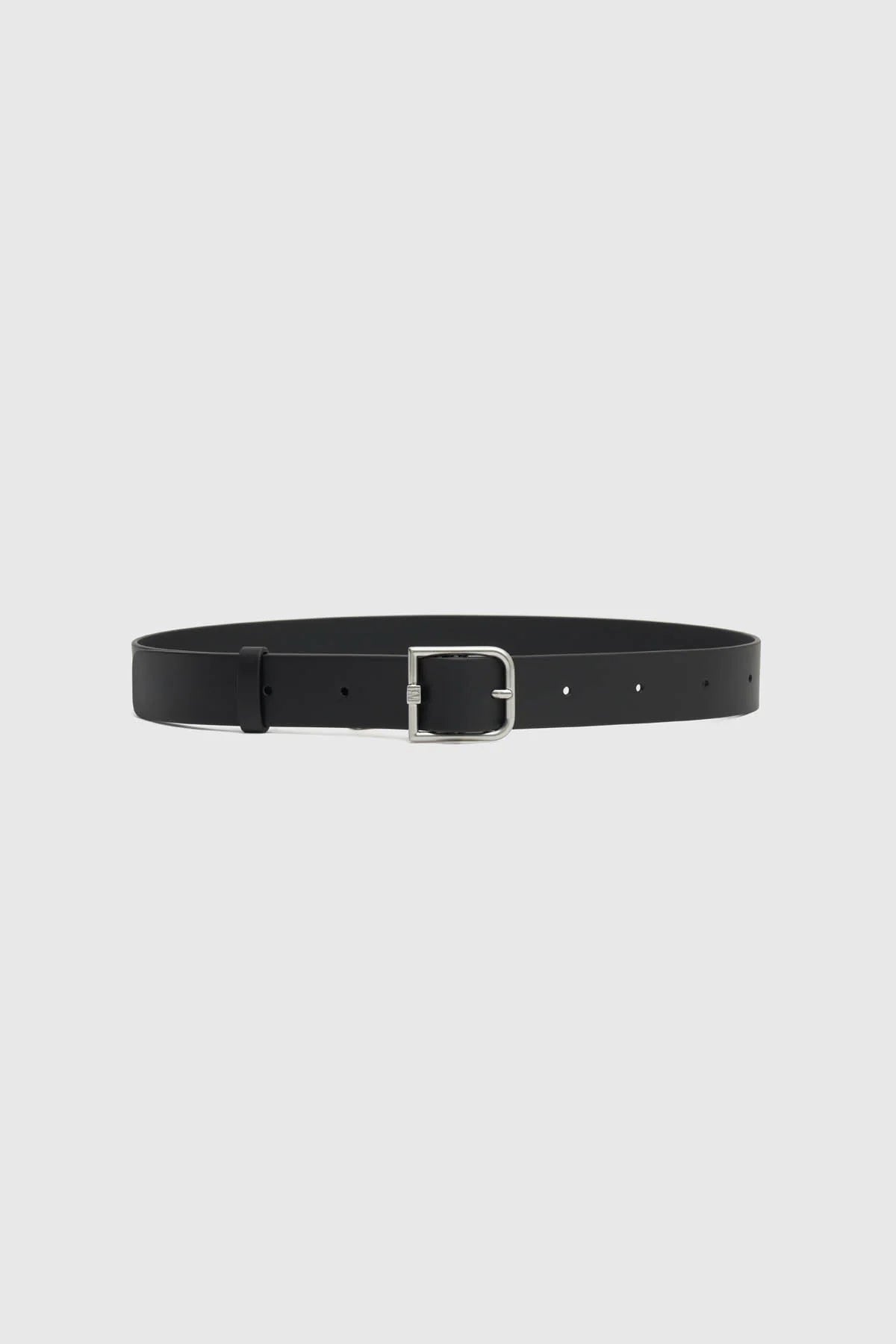 ADDISON BELT BLACK W/ SILVER
