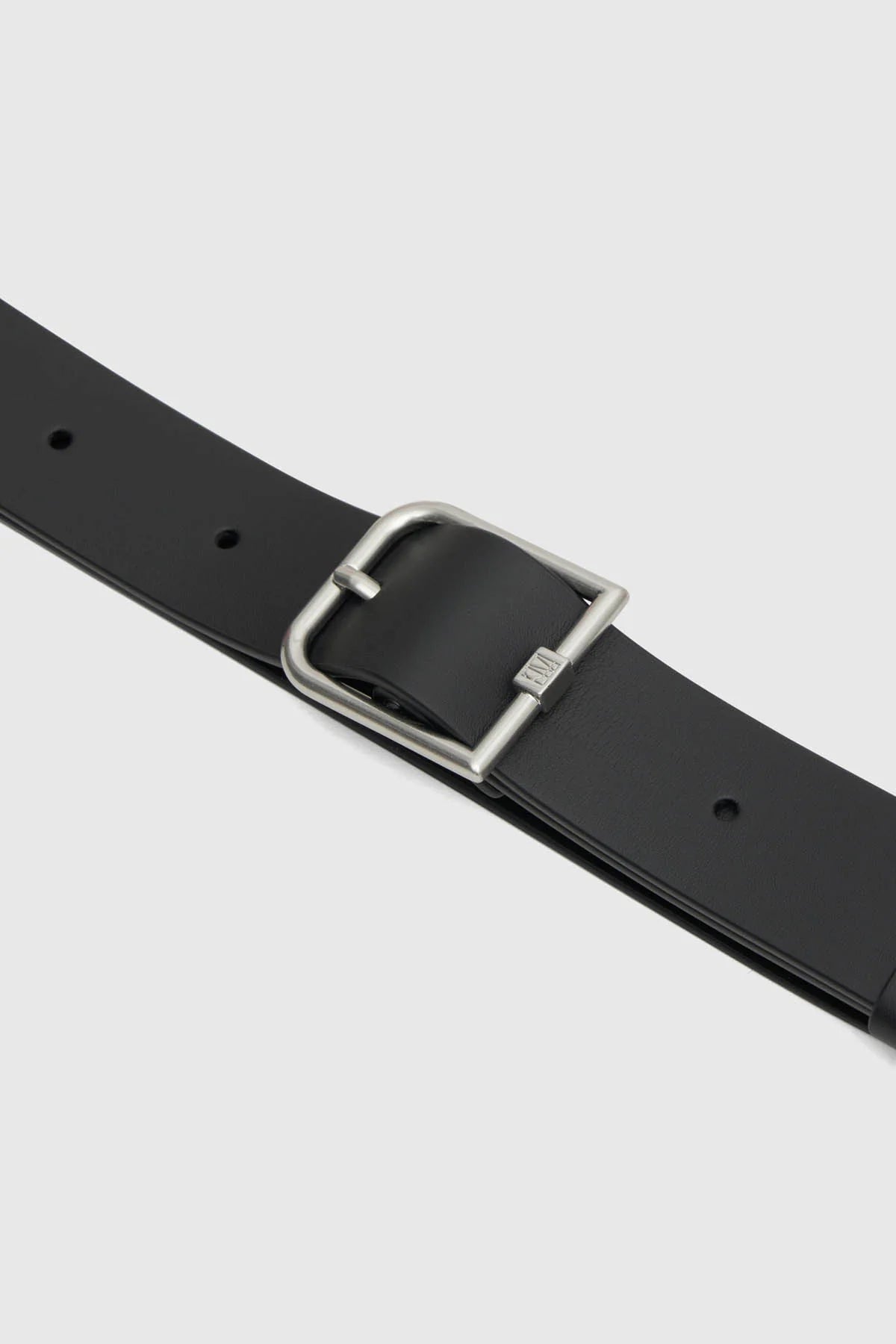 ADDISON BELT BLACK W/ SILVER